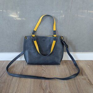 Y2K Blue/Yellow Messenger Crossbody Bag